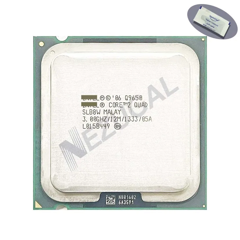 Q9650 SLB8W 3 Ghz Quad Core 12M 95W LGA775 CPU processor