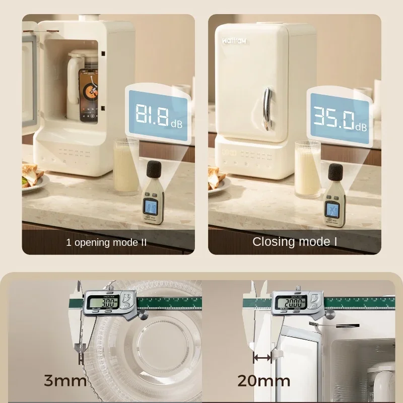 Macchina per rompere il citodermo domestica statica e a basso rumore