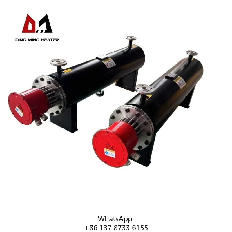 Dingming 30KW Stainless Steel Industrial Explosion Proof High-Temperature 380V Melt Blown Fabric Air Pipeline Heater