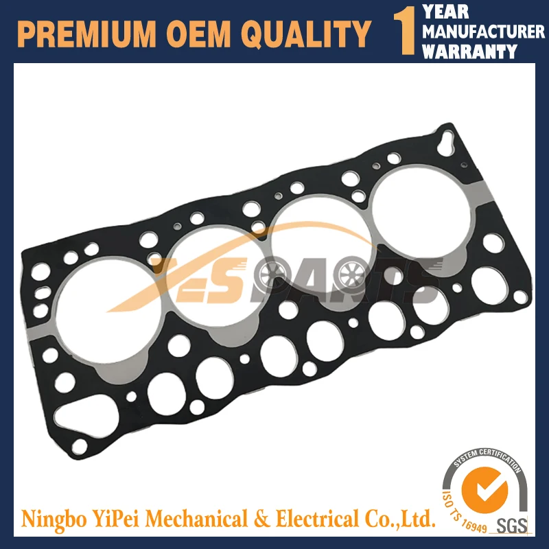 Cylinder Head Gasket FOR For Isuzu 4LB1 Forklift Excavator