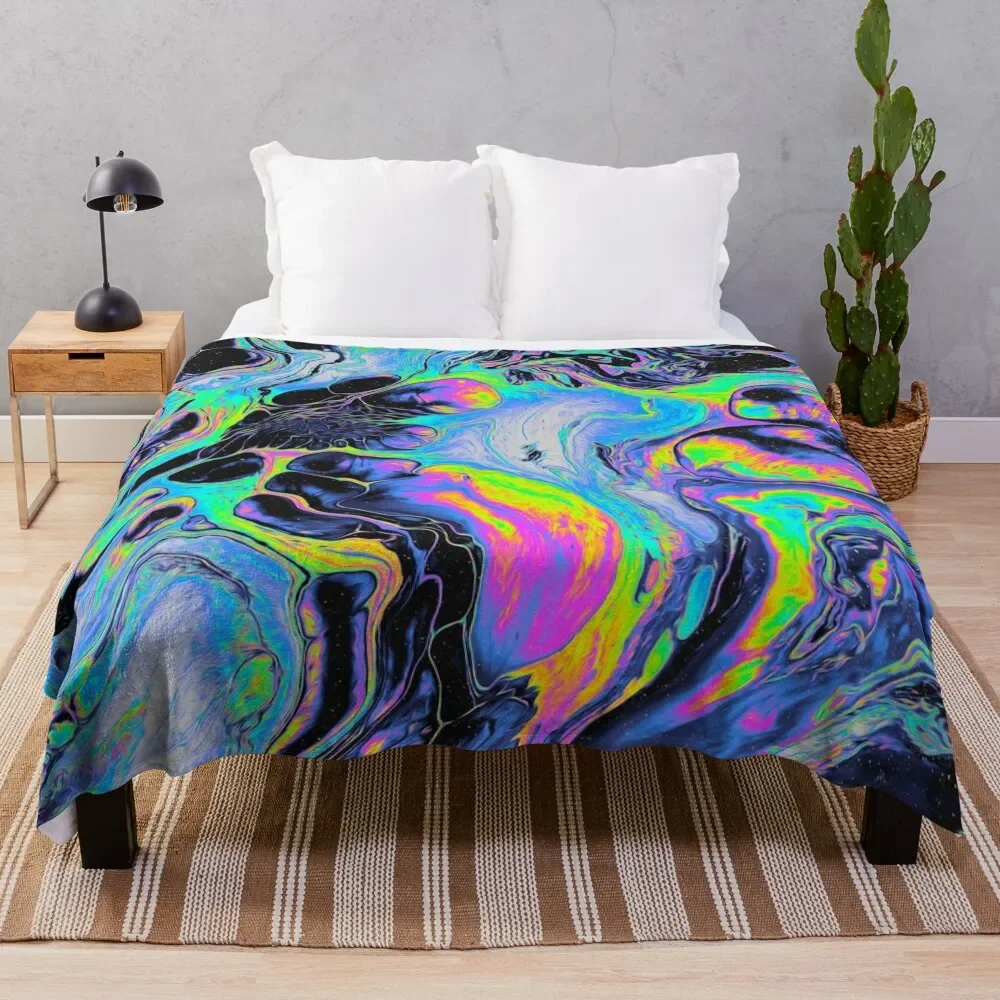 

REST MY CHEMISTRY Throw Blanket Shaggy Furry Soft Blanket for Bedroom Living Room