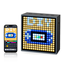 Divoom Timebox Evo speakers bluetooth wireless with Clock Alarm Programmable LED Display for Pixel Art Creation Unique Gift