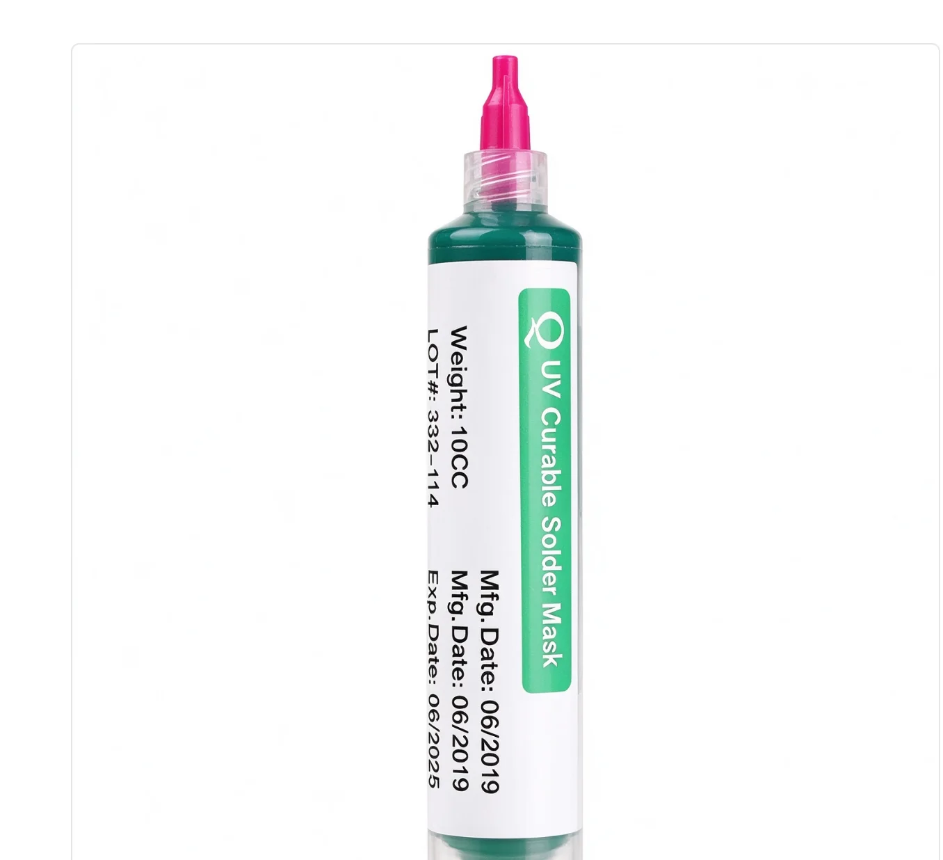 10cc UV Curing Solder Mask Ink PCB BGA Circuit Board Insulating Protect Soldering Paste Repair Tool Green/Blue/Yellow/Red/Black