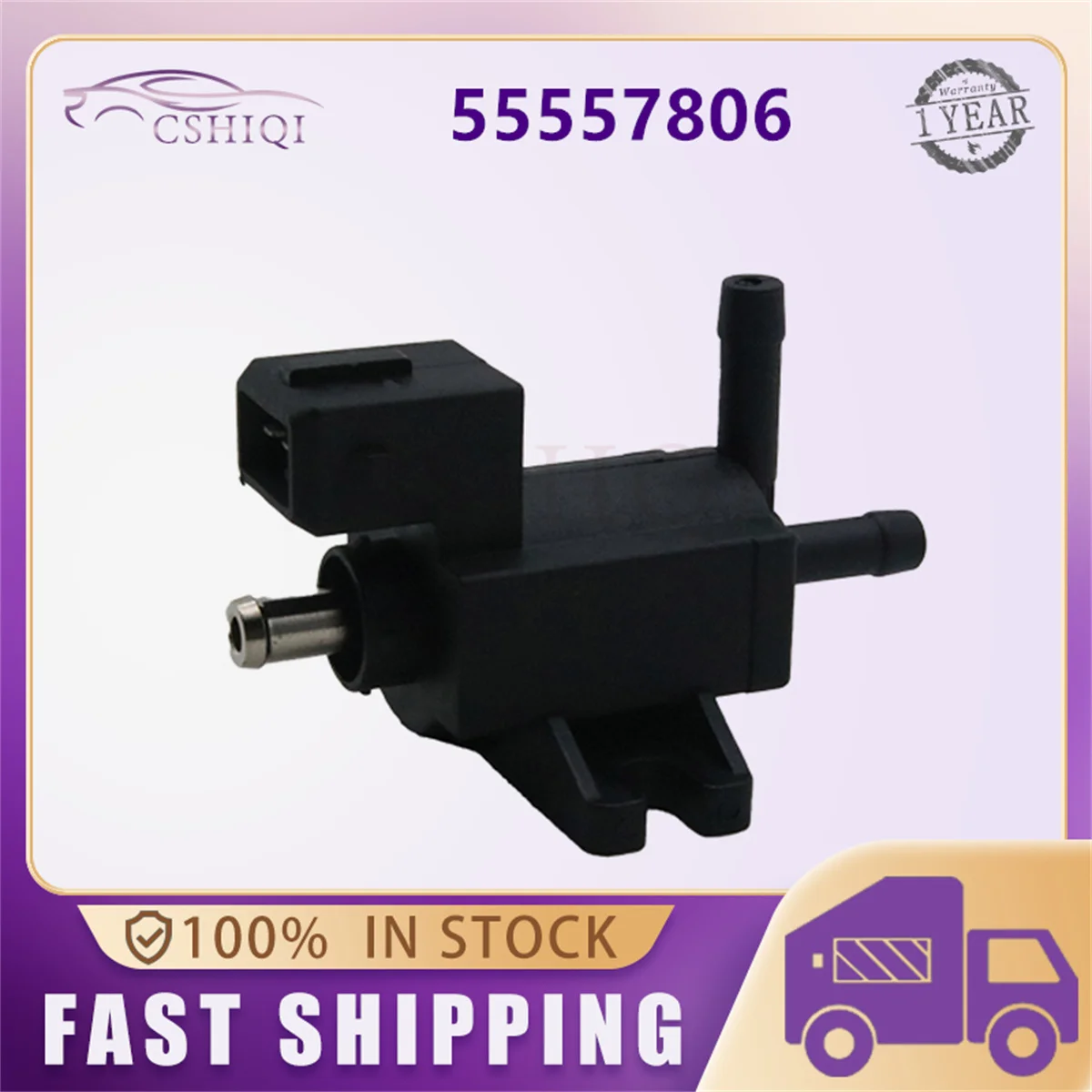 

55557806 For Opel Astra T98 A04 Speedster Zafira VX220 2.0L Astra 55352099 5850129 55577092 Turbo Boost Pressure Solenoid Valve