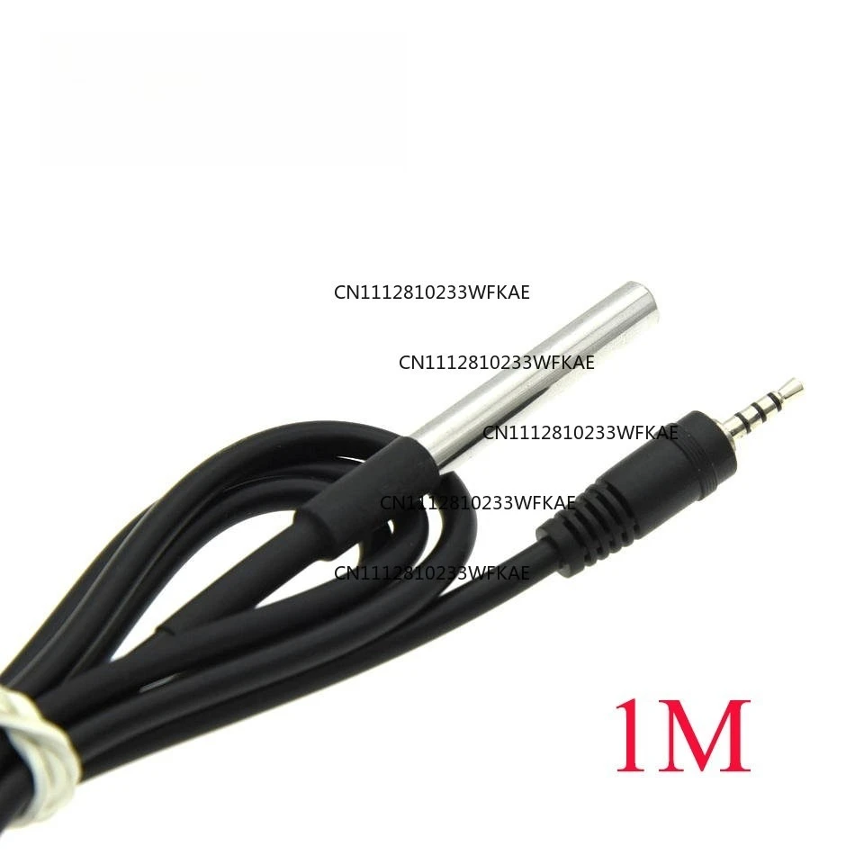 Stainless Steel Waterproof DS18b20 12/3/5 M Threaded Temperature Probe 18B20 Cable for Arduino
