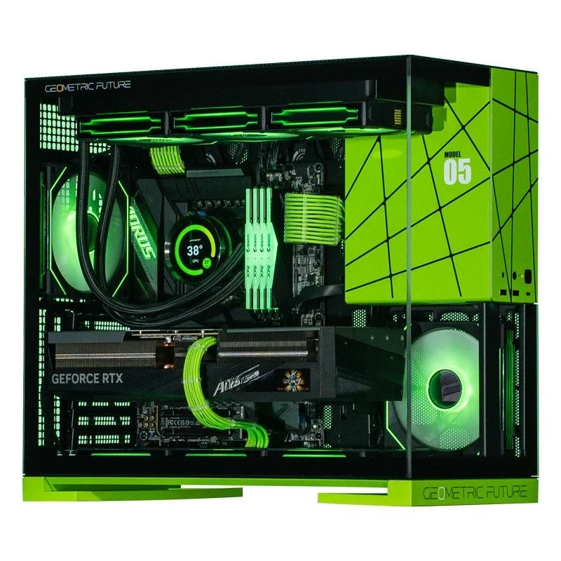 

9700X/9800X3D/9950X/RTX5080 whole machine geometric future m5 desktop computer host