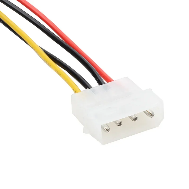 SATA Female Combo 7+15 Pin Data Cable And Power To SATA 7Pin+4 Pin Molex Serial ATA Lead Cable Power Adapter 30cm 50cm