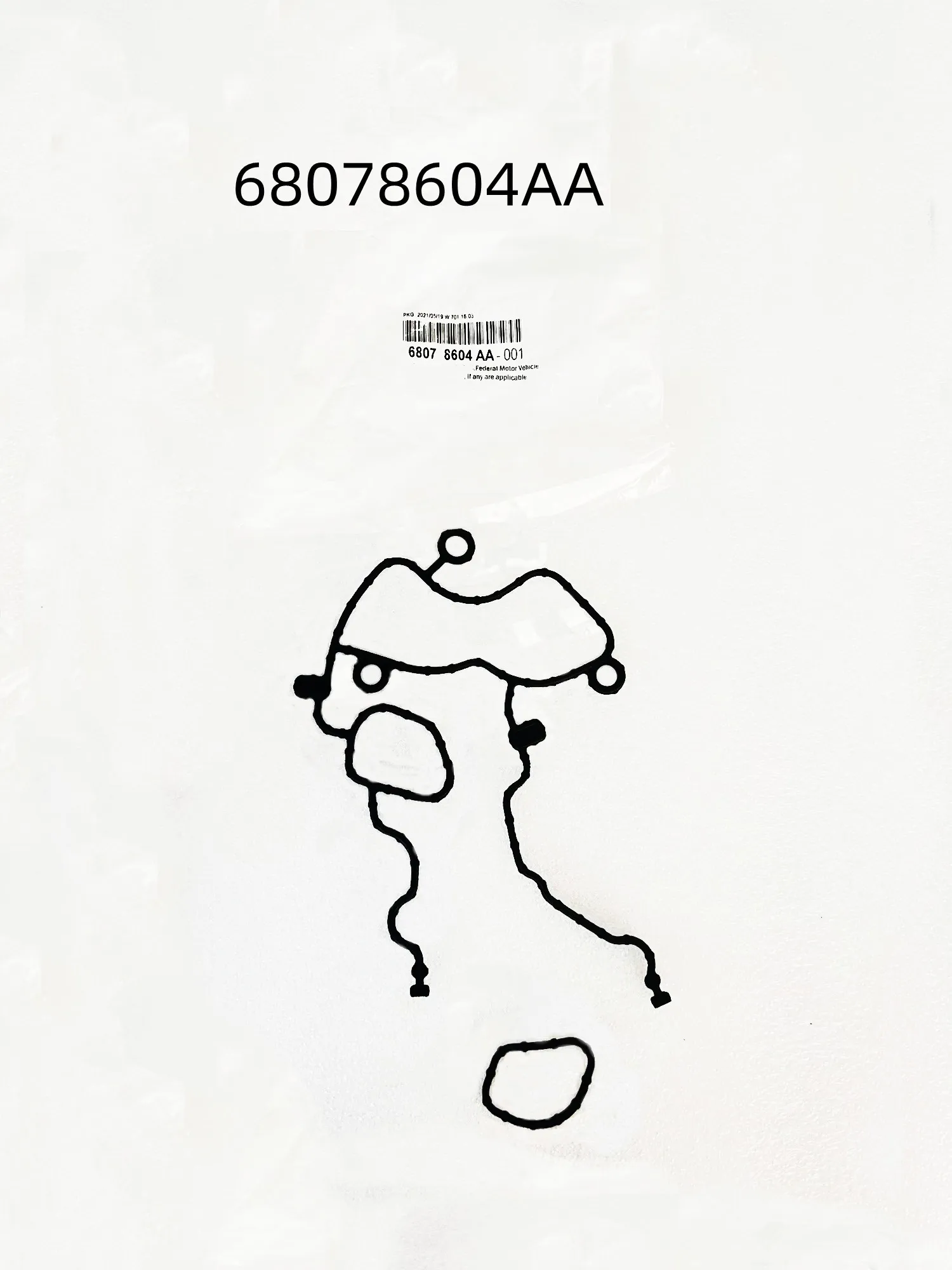 

Chain Box Installation Pad 68078604AA, Suitable For: 3.6L, Grand Cherokee, Jeep Wrangler JL, Dodge Durango, Dodge Journey, 2011-