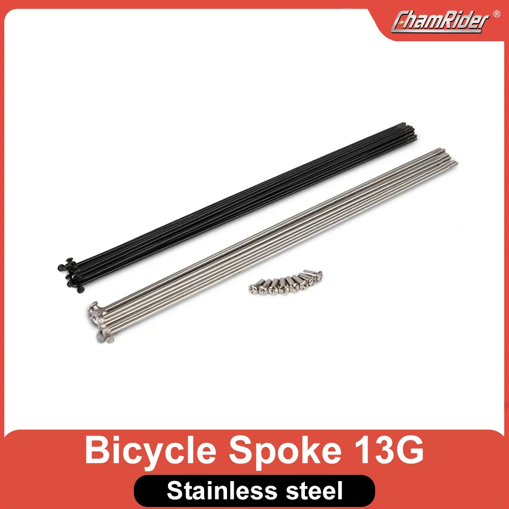 Customized Custom Made Spoke Radius knitting Needle Stainless Steel 13G Black Bicycle Electric Bike Copper Nipple