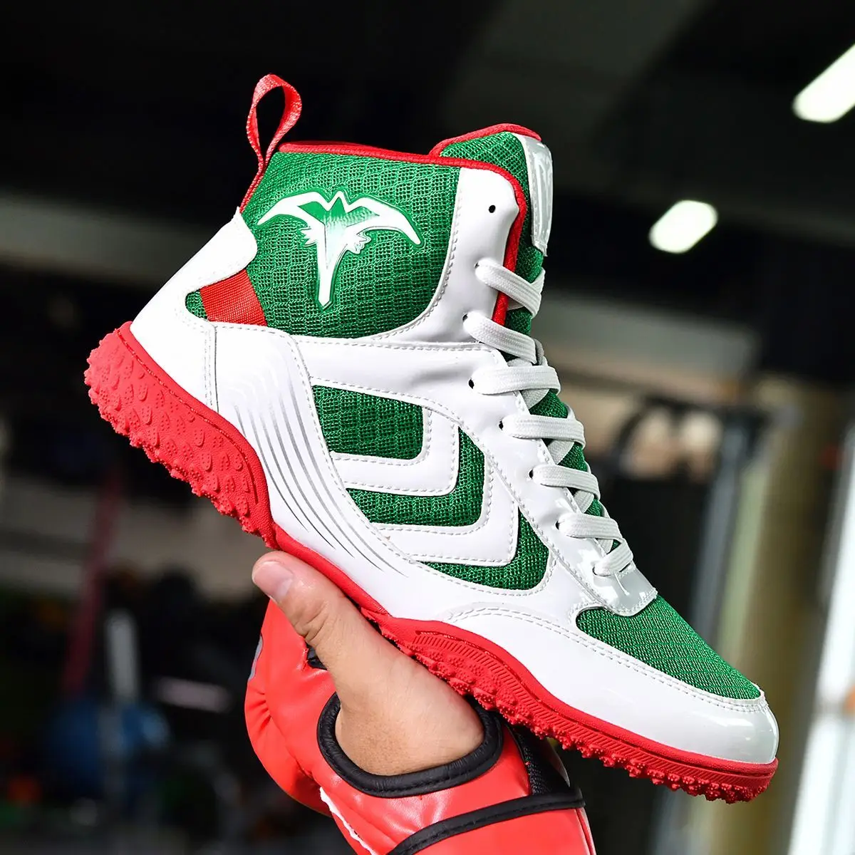 

Hot New Breathable Unisex Comfortable Lightweight Professional Wrestling Boxing Boots Wrestling Boxing Shoes Sneakers