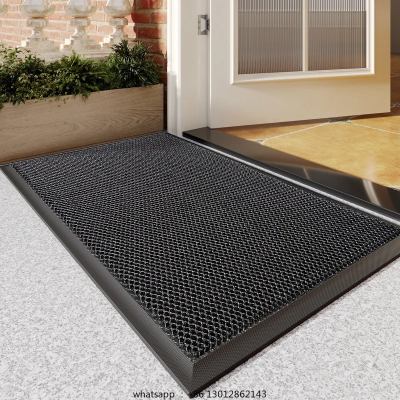 

Противоскользящий коврик, эластичный ультрамягкий коврик для входной двери, напольный коврик для двери виллы на открытом воздухе, противоскользящий и износостойкий