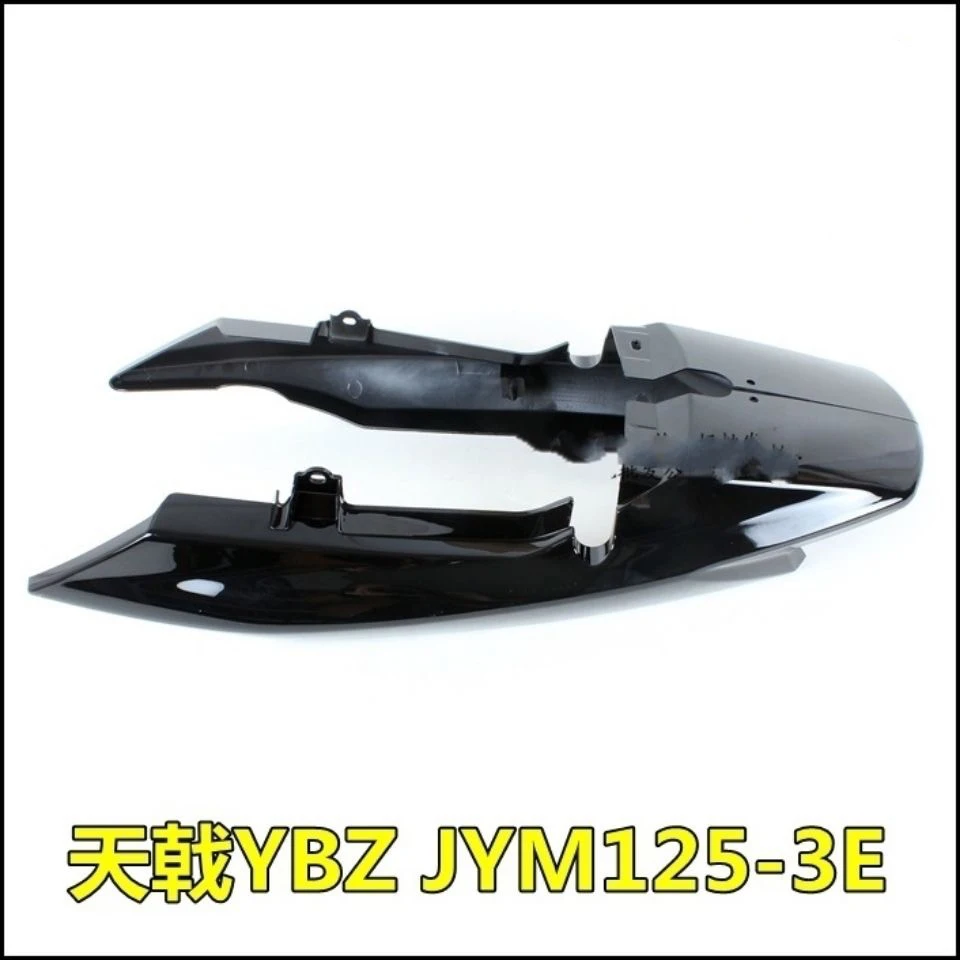 Paneles laterales del asiento trasero de la motocicleta para JianShe Yamaha YBZ125 YB125Z JYM125-3E cubiertas laterales del cuerpo de capó de plástico de cola roja/azul/negra