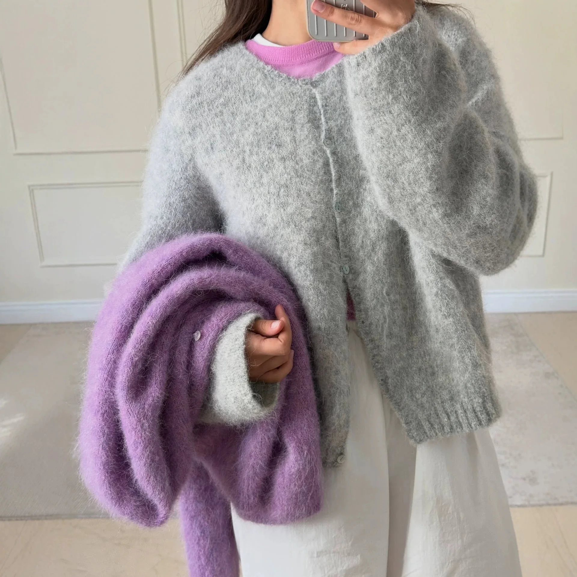 2026 New Lazy Style Wool Cardi - đánh giá và giá Winter Clothing Trends 2026