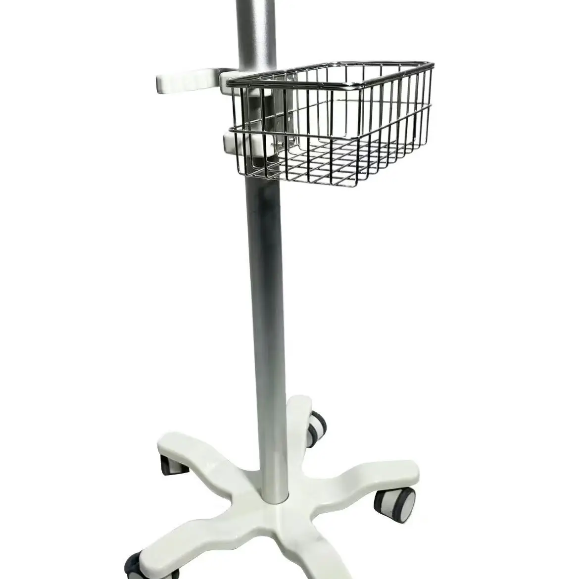 New Patient Monitor Use Aluminium Alloy Universal Mobile Stand Table Trolley Cart