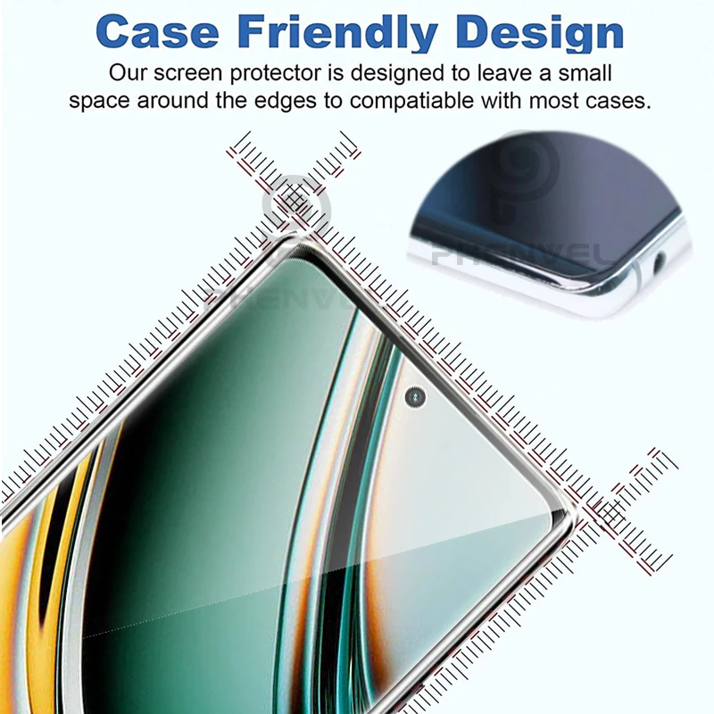 3D Protective Glass For Realme 11 Pro Plus Full Glue Screen Protector Realme11 Pro+ Anti Shatter Tempered Glass Film
