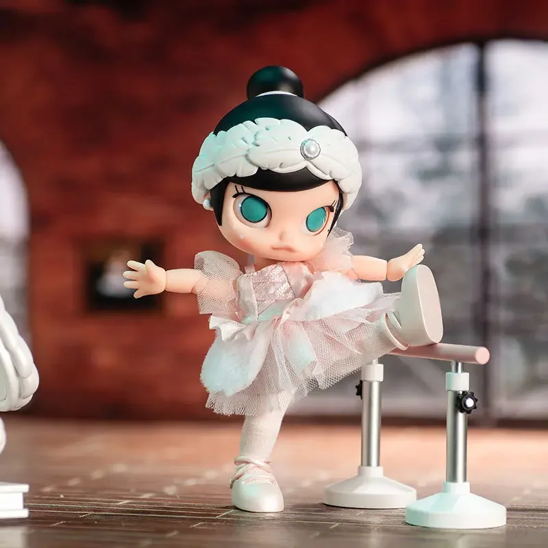 

MOLLY Ballerina Doll BJD Kawaii Ornaments Figurines Home Decor Desktop Model Dolls Gilrs Gift Model Toys