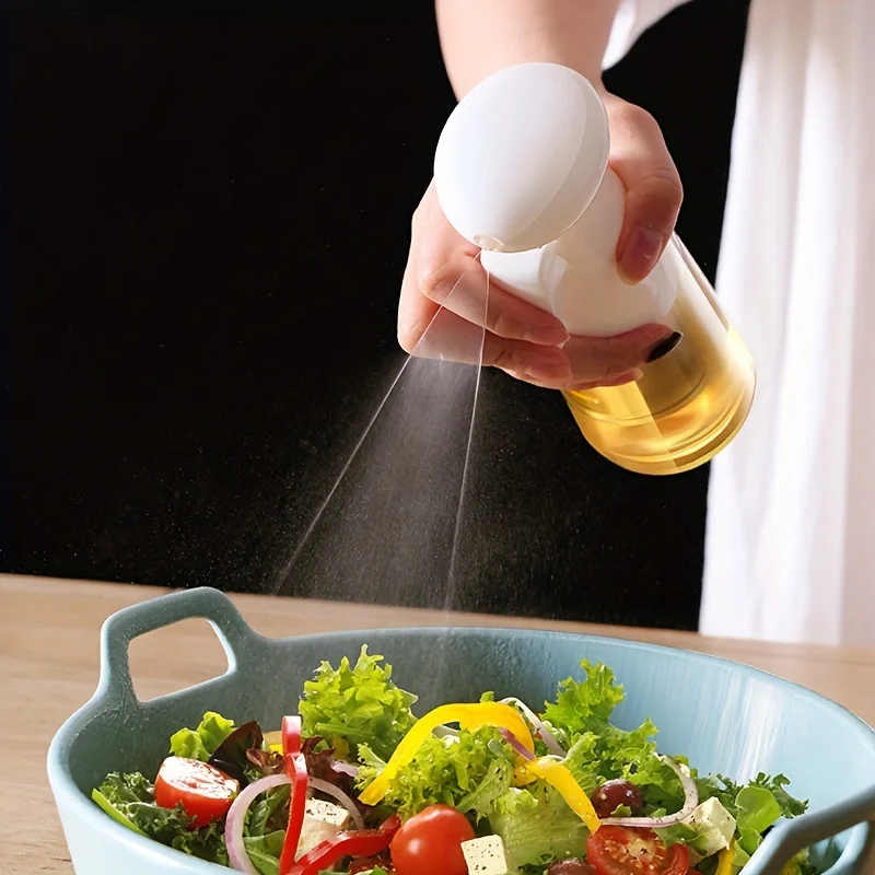 Oil Sprayer, Non-Clogging, Suitable for Olive Oil, Water, Soy Sauce, Cooking, Baking, Grilling, BBQ, Salad Dressing,