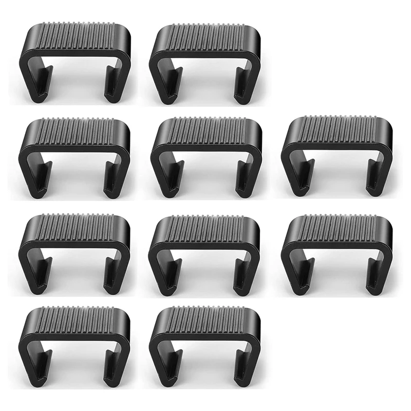 10 шт., пластиковые мебельные разъемы из ротанга