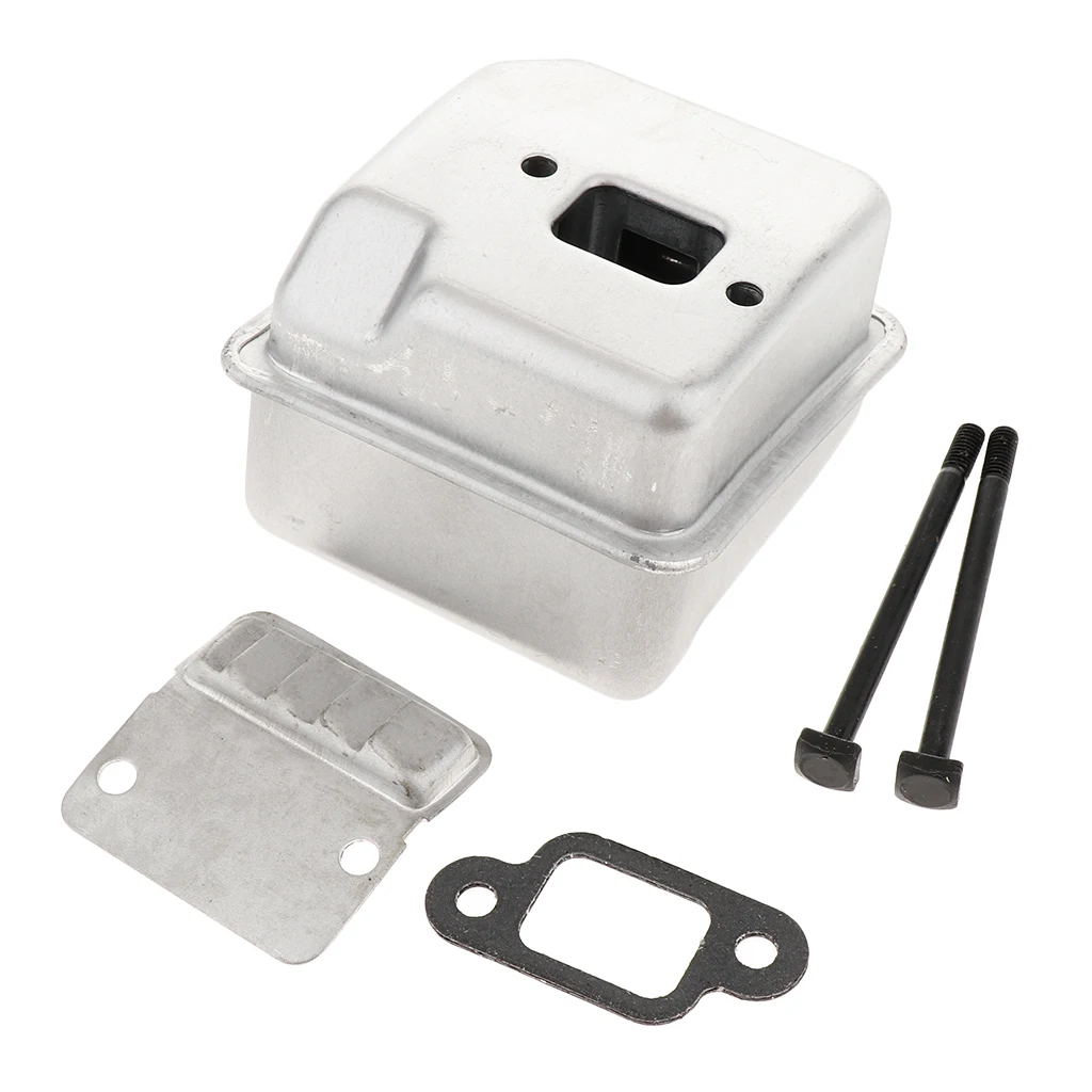 Silenciador com Junta e Parafusos para Stihl Ms180 018 Ms170 017 Aftermaket