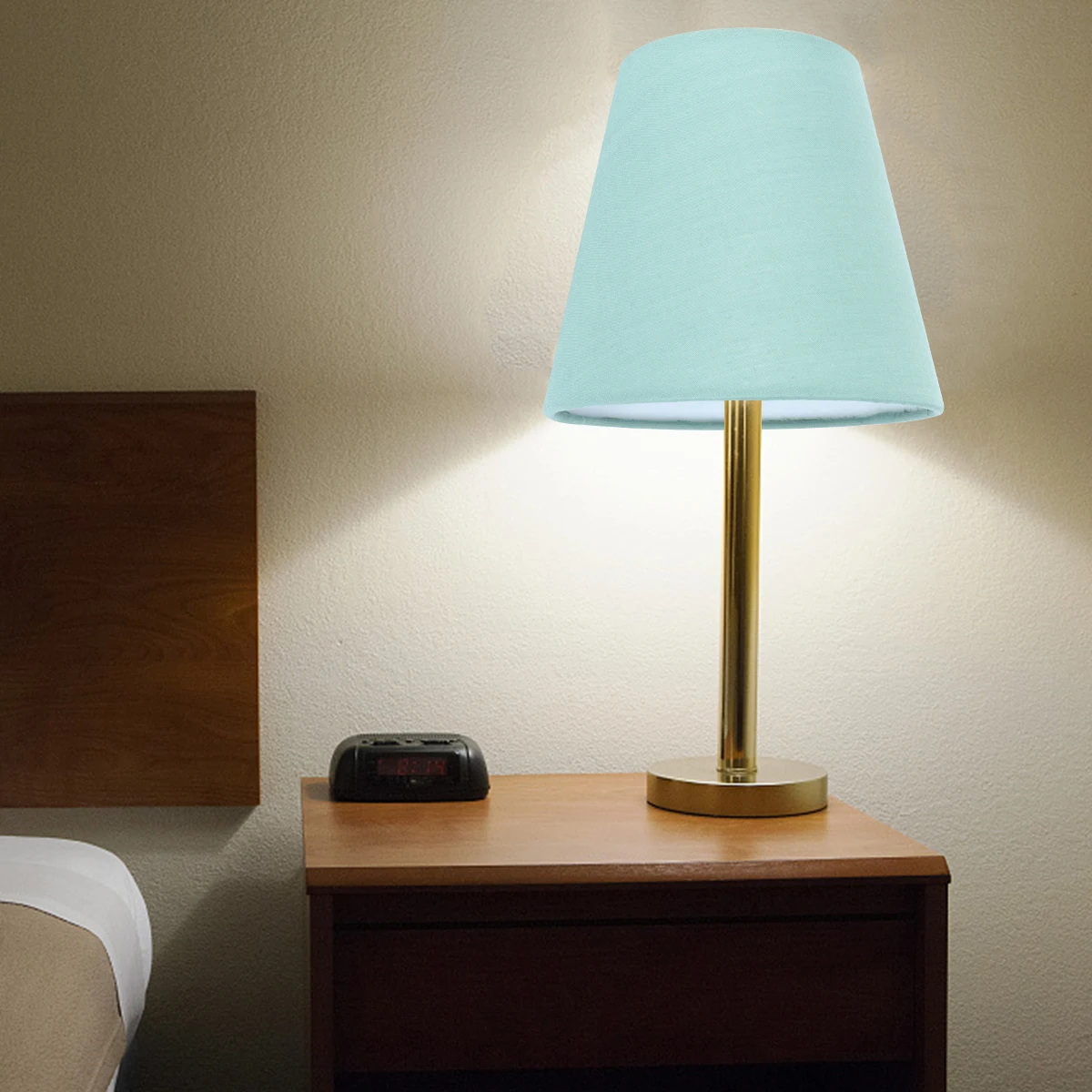 

Fabric Lampshade Retro Green Cloth Table Lamp Cover Dustproof Bedroom Living Room Lighting Accessories Linen Shade Decorative