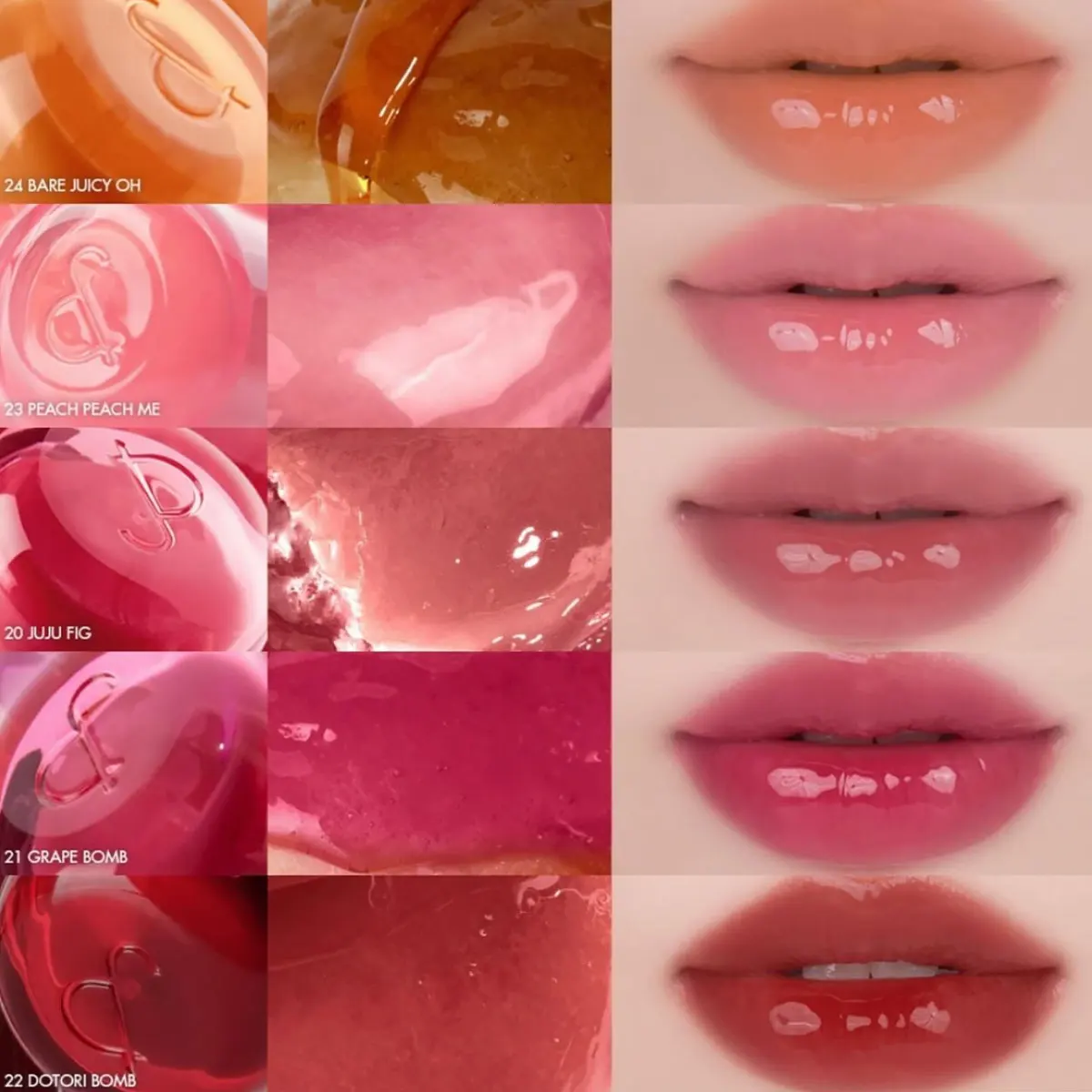 rom&nd THE JUICY LASTING TINT-12 ظلال، ترطيب خفيف الوزن، لمسة نهائية لامعة للمرآة، ألوان الارتداء اليومي، الحفلات، K-Beauty، مكياج كوري #4