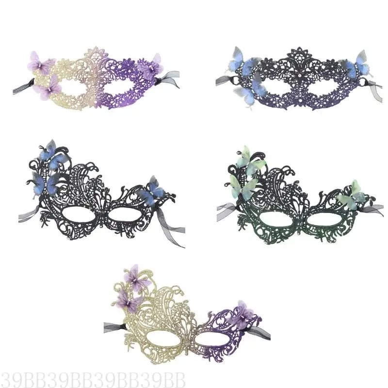 

39BB Lace Masquerade Mask Venetians Mask Half Face Mask Party Mask Cosplay Mask Women Mardi Gras Mask Evening Ball Prom Mask