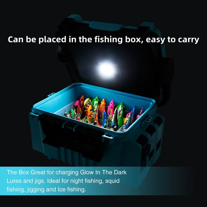 40 Grids Plastic Fishing Tackle Box Webfoot Octopus Storage Organizer Lined Box Squid Jig Container Hard Lure Sea Tool Case