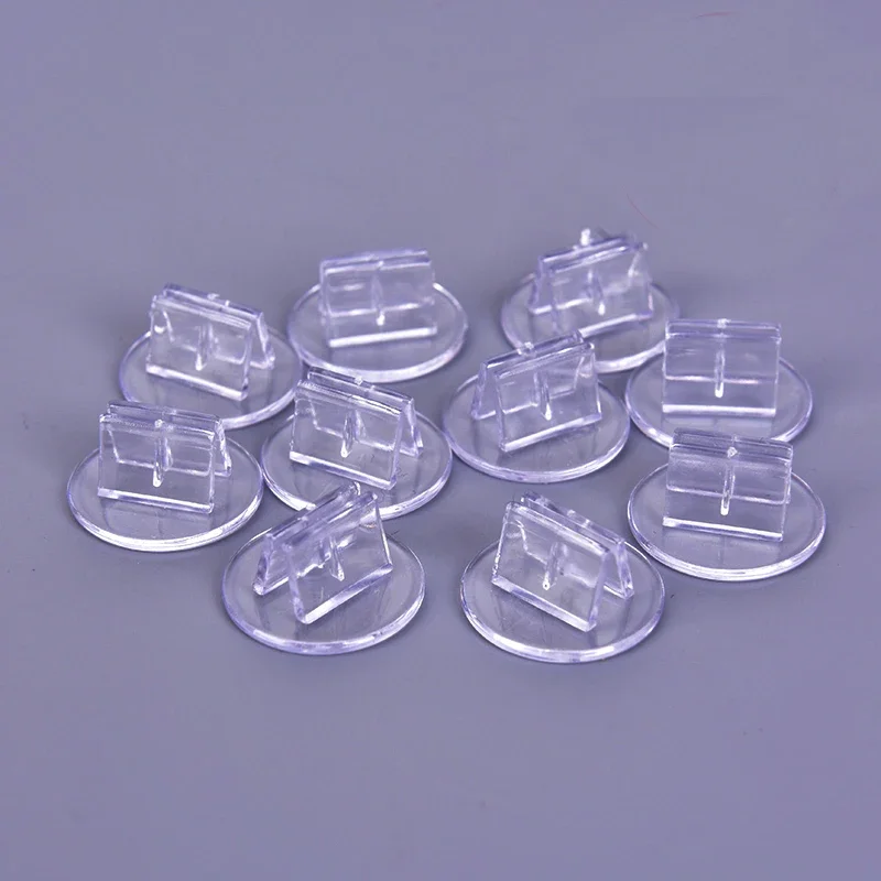 10PCS 20Pieces 50PCS High Quality Transparent Plastic Stand for 2mm Paper Card Board Game Components Card Holder For Game Cards