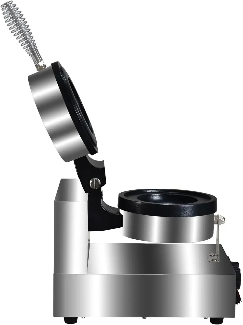 صانع البرجر، صانع البرجر UFO، صانع الوافل لملء الآيس كريم، ماكينة صنع الوافل الهامبرغر، ماكينة صنع الساندوتشات، غير مطلية، منزلية أو