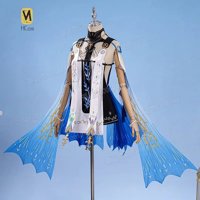 

HCos Wuthering Waves Cartethyia Cosplay Costume Halloween Adult Beauty Princess clothes Women Fancy Party Dress