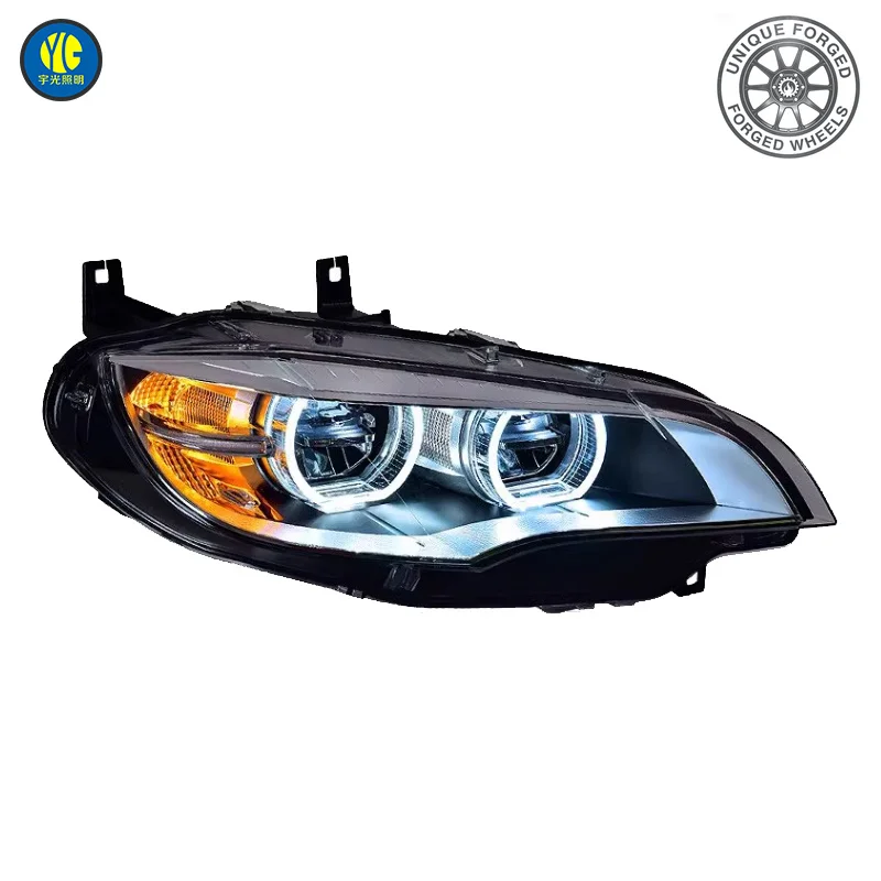 26 Style For BMW Head Lamp Assembly BMW X6 E71 Headlight 2008-2013 Retrofit Upgrade Front Light New LED Headlights