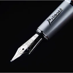 Ginflash 1pc Picasso pen fine nib financial students practice calligraphy pen iridium fountain pen gift  0.5mm