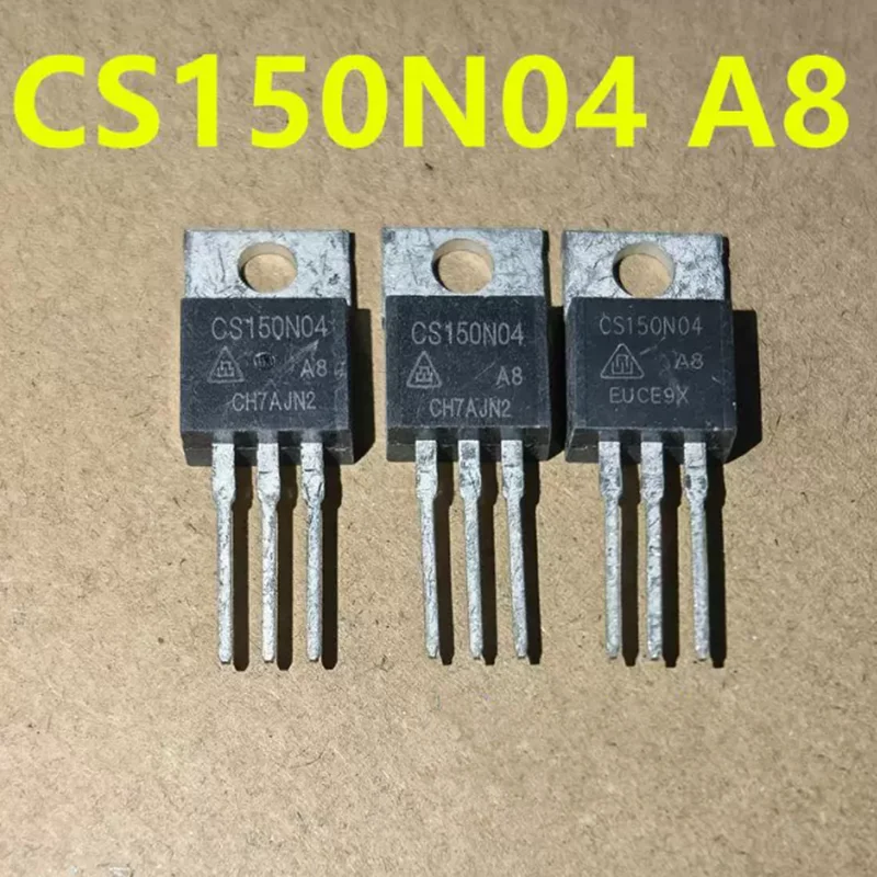 5-10pcs CS150N04A8 CS150N04 150A 40V direct insertion TO-220 MOSFET chip CS150N04A8 CS150N04