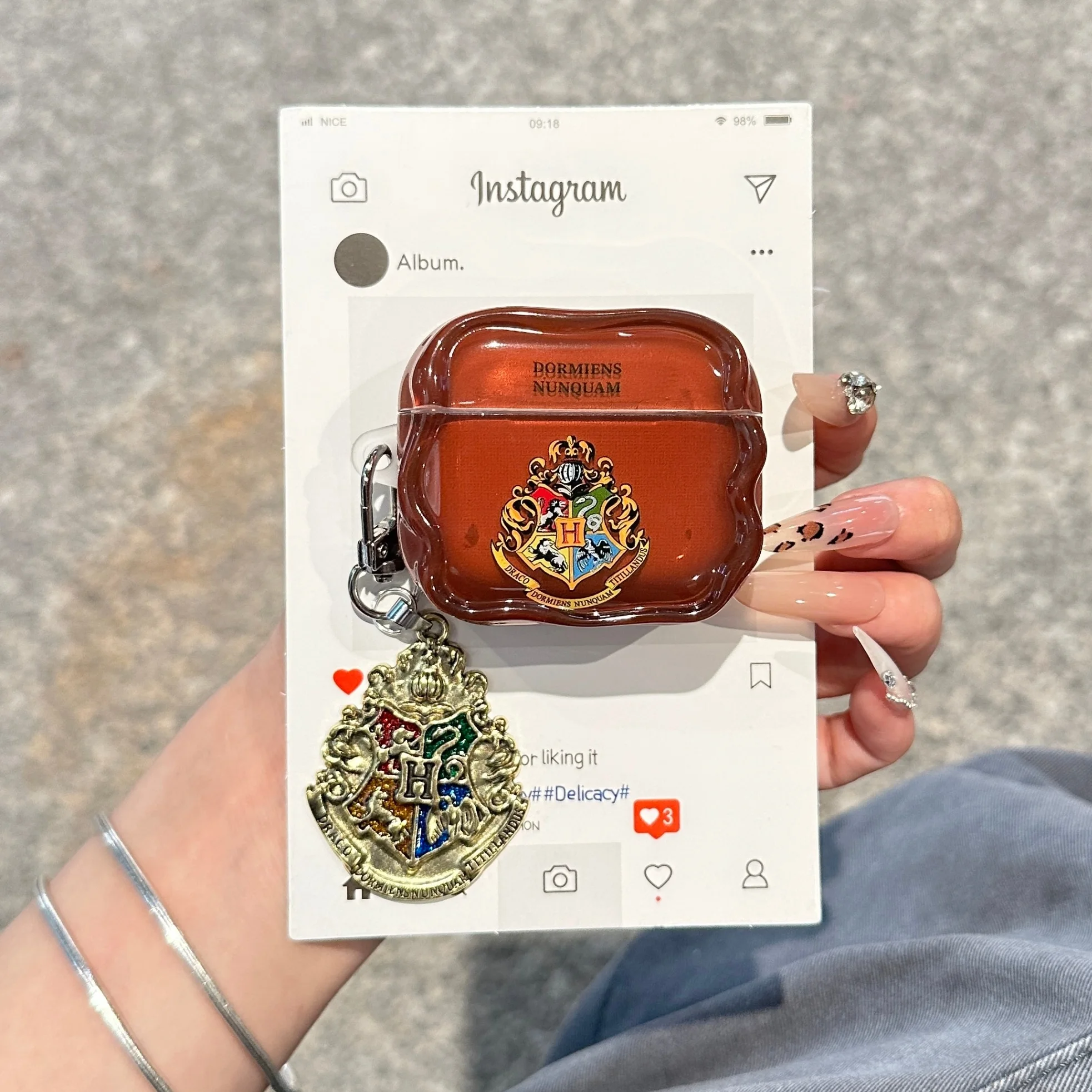 Cute Magic Case For Apple Airpods 4 3 2 1 Protect Cover For Airpods pro 2 Shell Decorate With Pendant Earphone Accessories