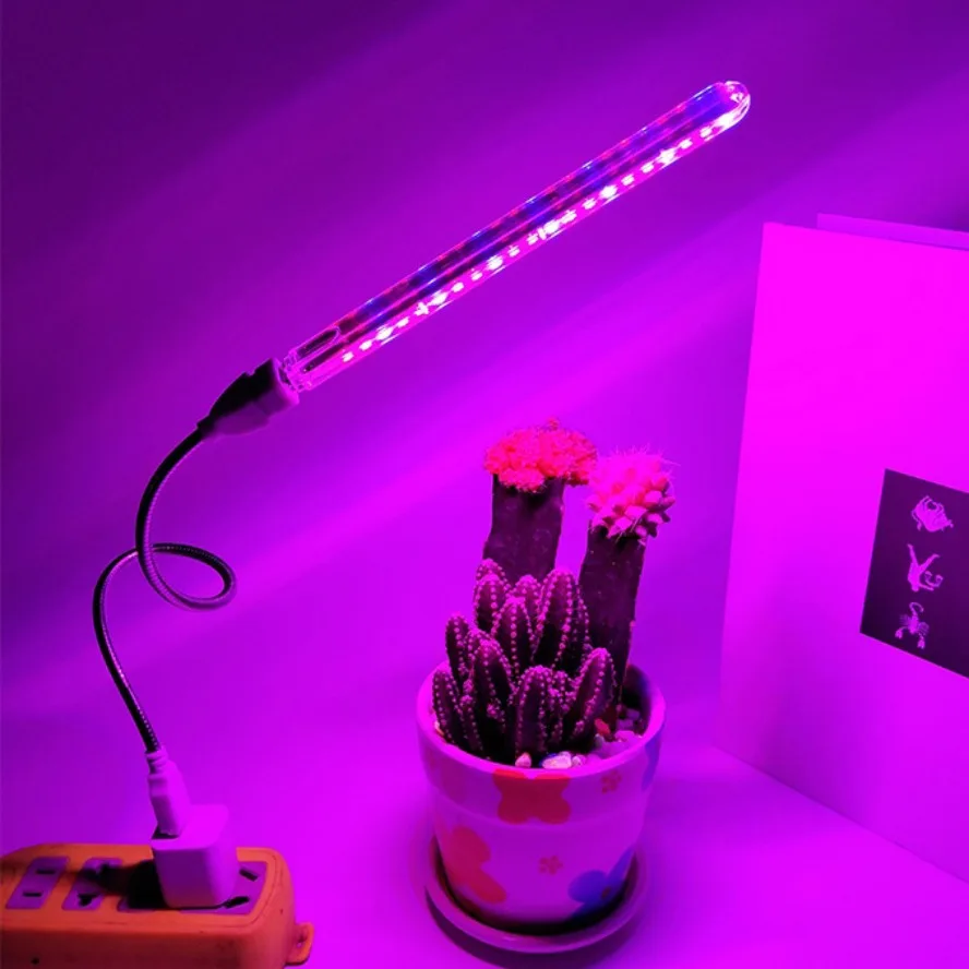 1 Set 21LEDs Growing Light Indoor Supplement Light Plant Grow Lamps Greenhouse Phyto Lamp Grow Hydroponic Growing Light Strip