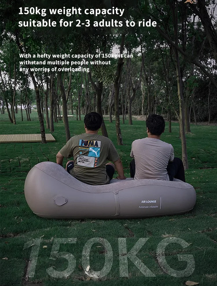 Camping Portable Inflatable Louger Folding Lazy Air Sofa Bed foldable inflatable air bed