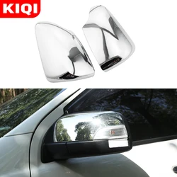 KIQI 2Pcs/Set ABS Car Rear View Side Mirror Cover for Ford Ranger 2015 2016 2017 2018 2019 2020 Rearview Mirror Covers