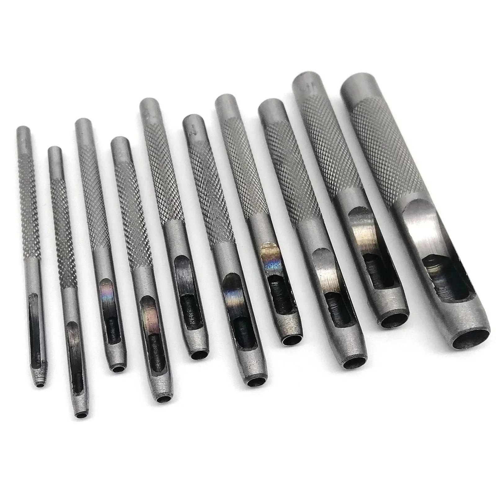 Industrial Straight Edge Round Hole Puncher DIY Leather Belt Punch Tool Multi-purpose Leather Goods Hole Punching Machine