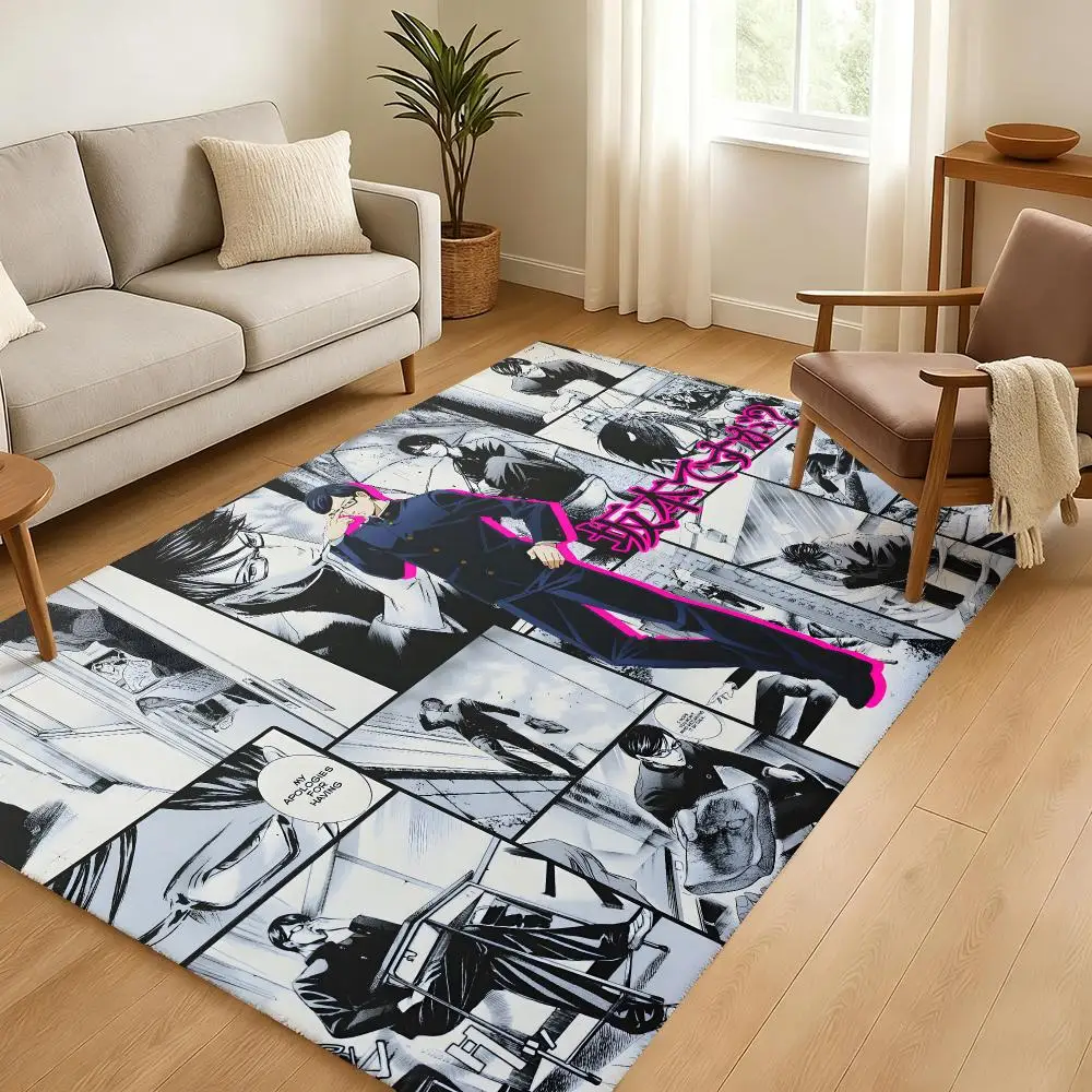 Haven t You Heard I m Sakamoto Floor Mat Soft Thickened Absorbent Non-Slip Bedroom Living Room Door Mat Home Decor Flannel Rugs