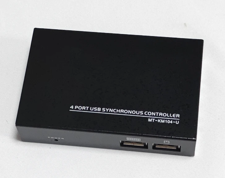 Mt-km104-u mouse and keyboard switcher, 4-in-1-out, 4-port usb synchronizer, tool accessories