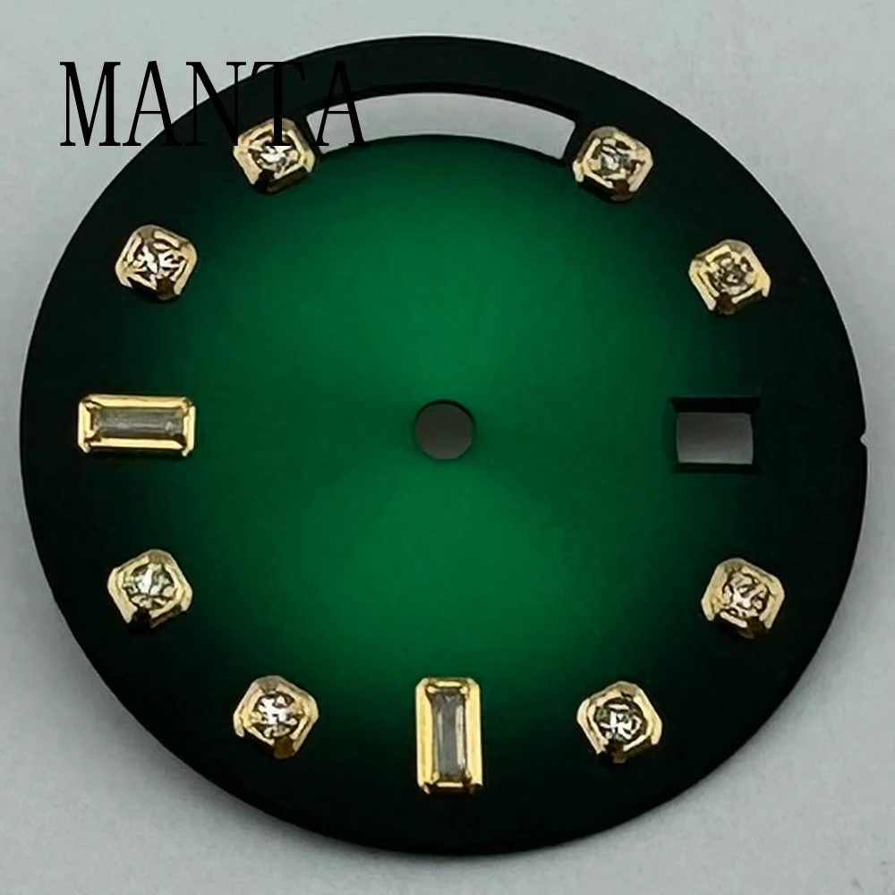 MANTA-esfera estéril de 29mm, ajuste de la gaviota de tianjia ST1614, movimiento verde, azul, rojo y gris