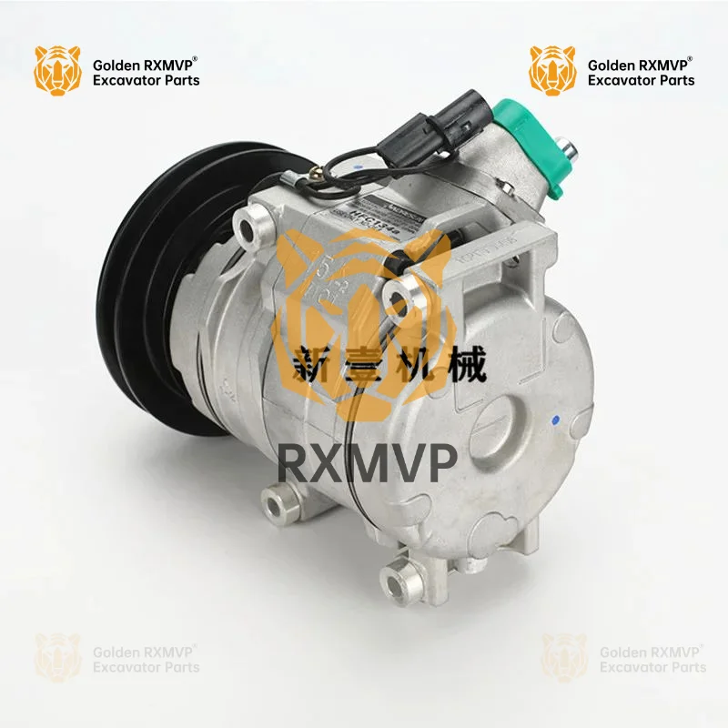 For Sdlg 55 60 65 75 80 85 135 150 210 220 Air Conditioning Compressor, Cold Air Pump, Excavator Accessories