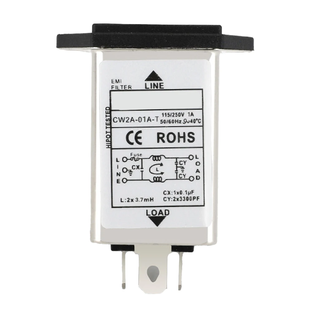 Commercial Use Electromagnetic Filter Commercial Equipment Filter Maximum Continuous Voltage 250V For Electronic Devices