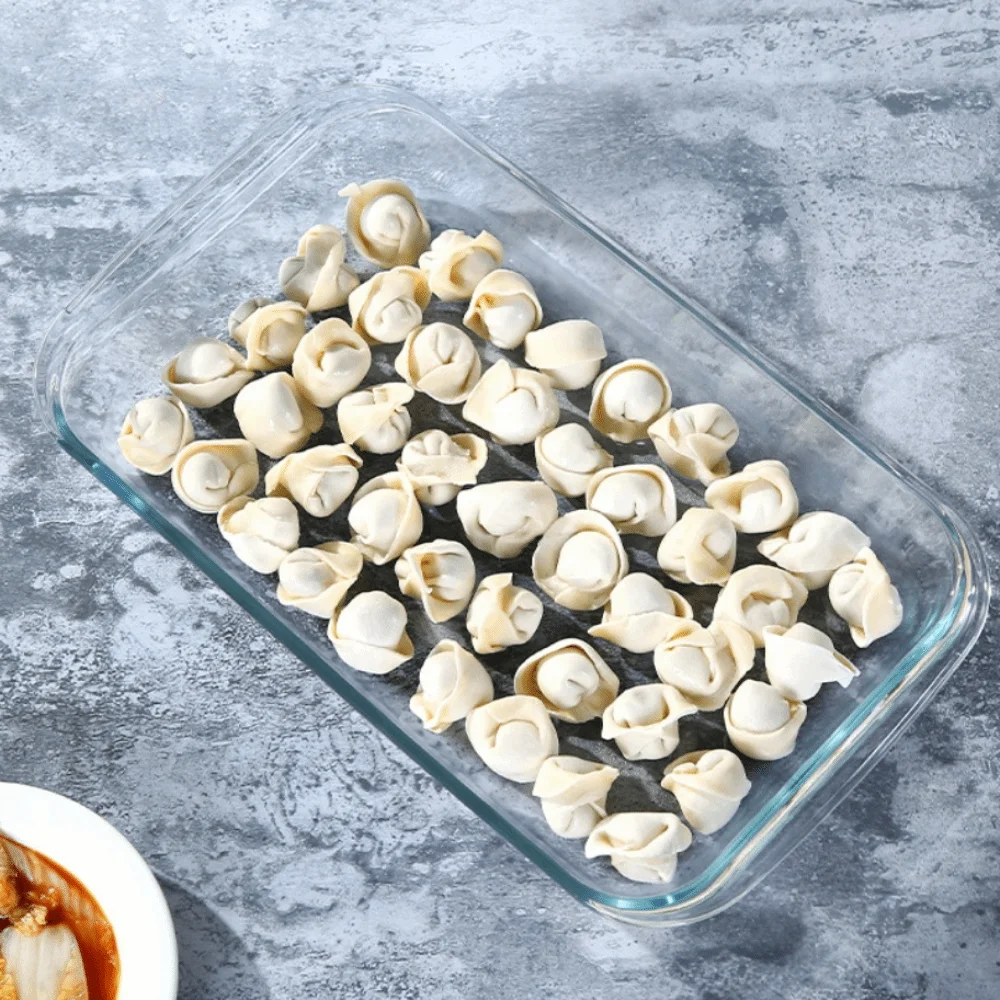 Duurzame rechthoekige glazen b - Meal Prep Glass Containers Oven Safe recensie en prijs