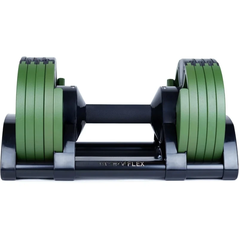 AQNUOBELL style Adjustable Dumbbell (Single) by ROBURFLEX for Workout Strength Training Fitness Home Gym