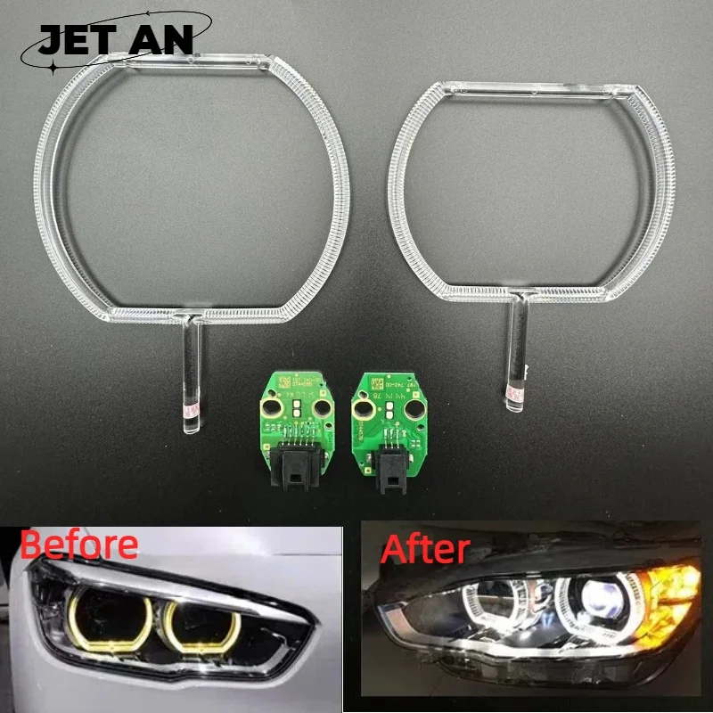 NEW Headlight Acrylic tube Light Bar Tube Guide Plate DRL Tube DRL Strip for BMW 1 Series F20 2015 2016 2017 2018 2019
