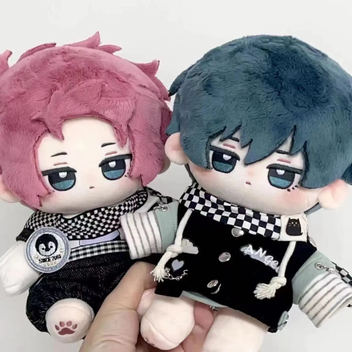 20CM Anime Blue Lock Rin Itoshi Sae Itoshi Cartoon Plush Doll COS Dress-up Cotton Stuffed Dolls Kid's Adult's Fans DIY Gift Toys