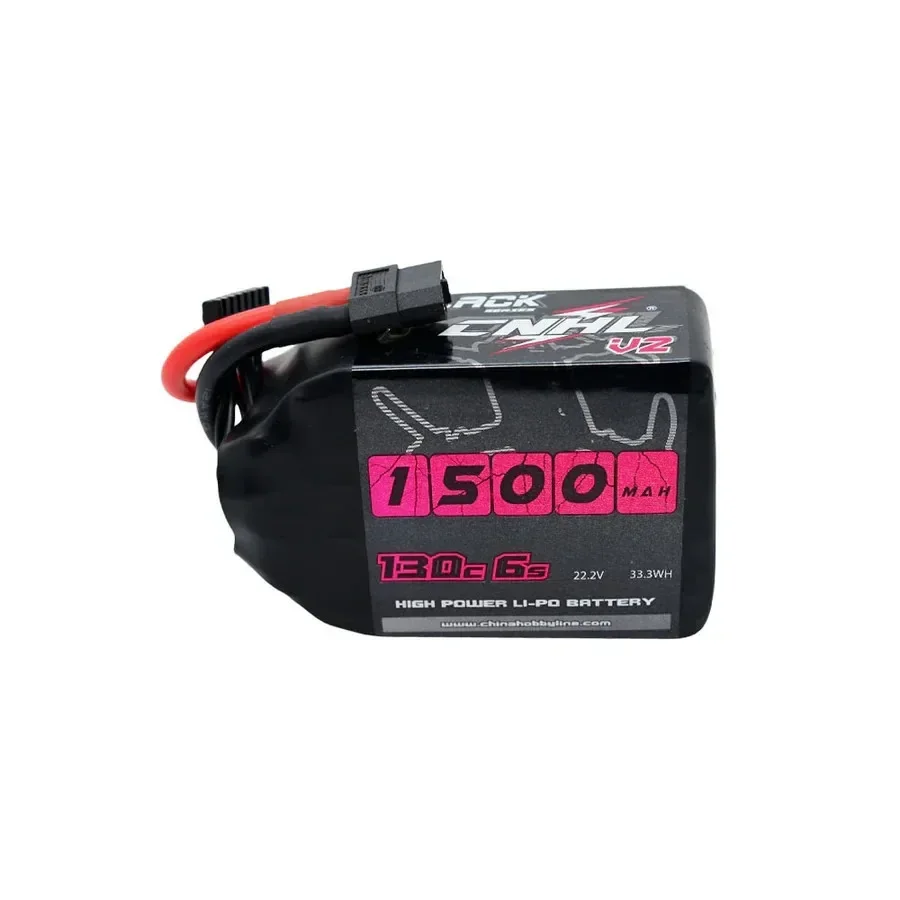 CNHL China HobbyLine Black Series 1300 1500mAh 130C 4S 6S Lipo Battery 14.8V 22.2V FPV Racing Drone