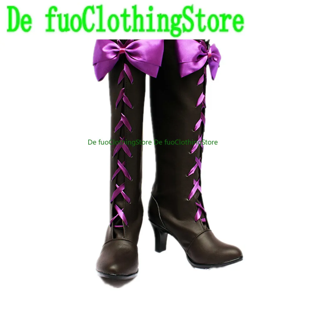 Black ButlerIIAlois Trancy Ciel Phantomhive Cosplay Schuhe Stiefel Spiel Anime Halloween DefuoClothing Shoes Store