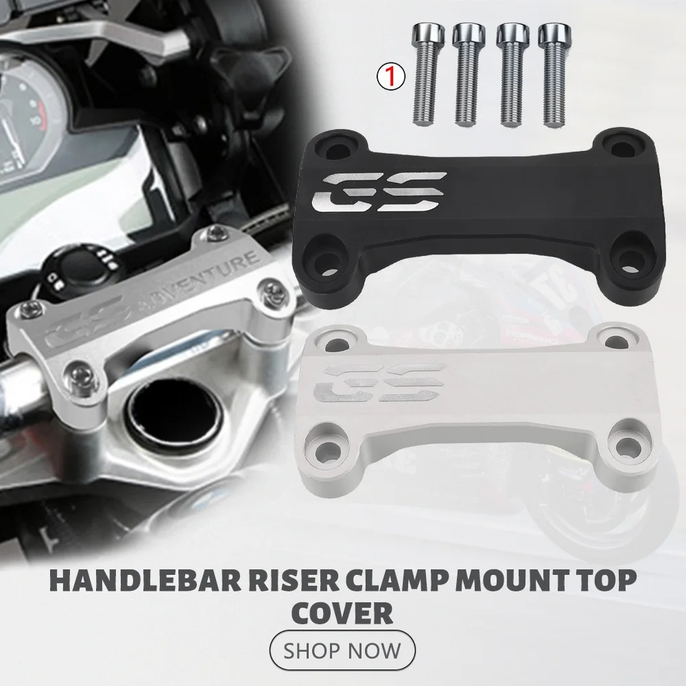 

Для BMW R1250GS GS 1250 Adventure 2018-2024 R1200GS LC Adv R 1200 GS 2013-2018 мотоциклетный зажим на руль, крепление, верхняя крышка